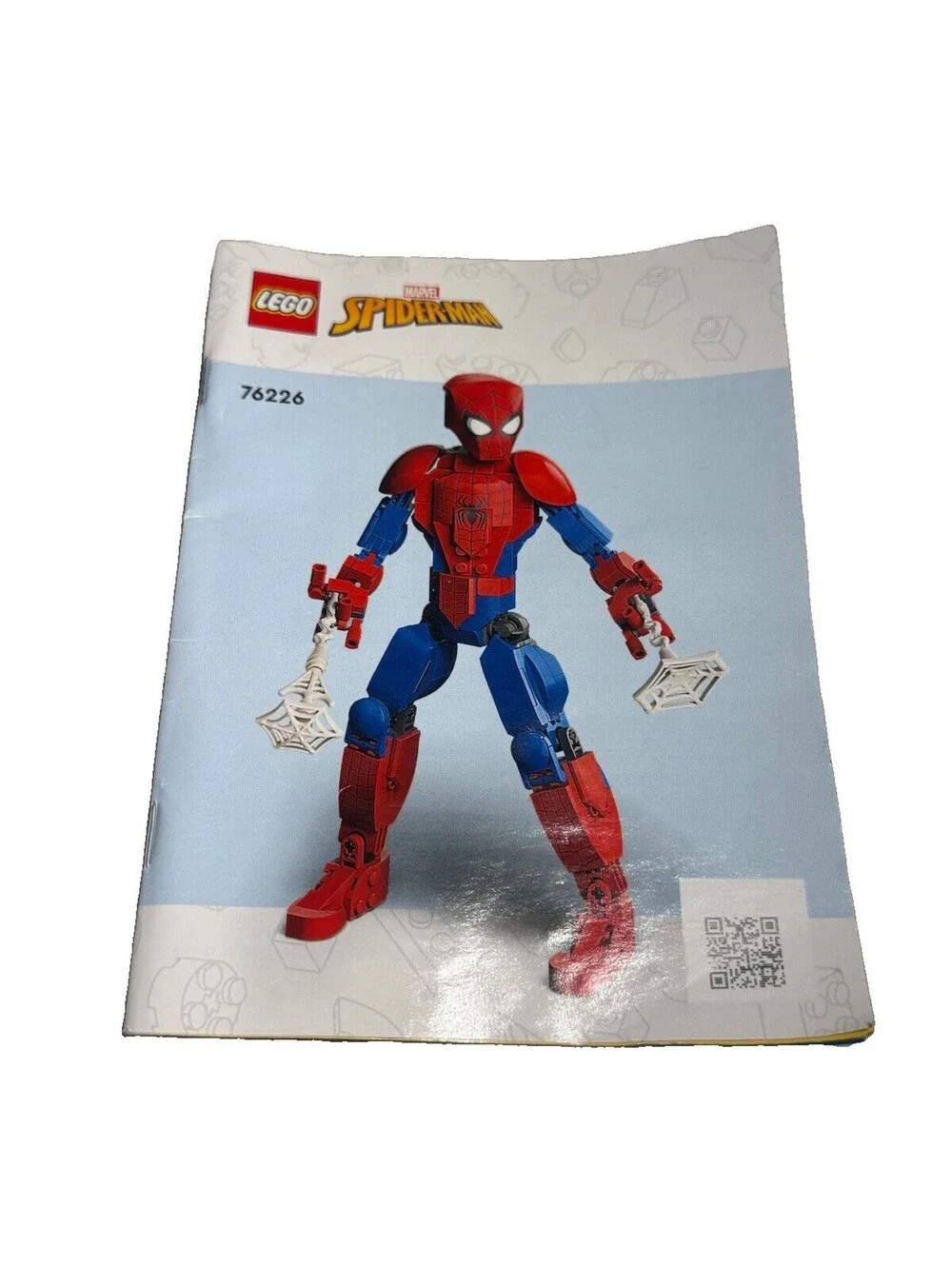 LEGO Marvel Spider-Man Figure 76226 Complete w/ Instructions Extra Parts No Box